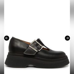 GANNI T-Strap Creeper Shoes